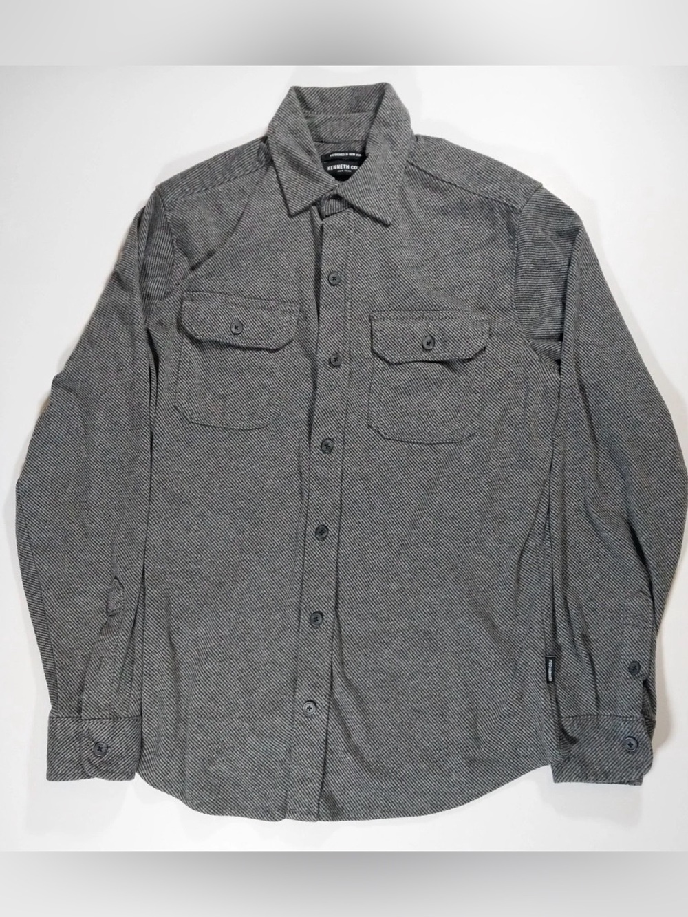 Kenneth Cole men’s size small slim fit flannel shirt